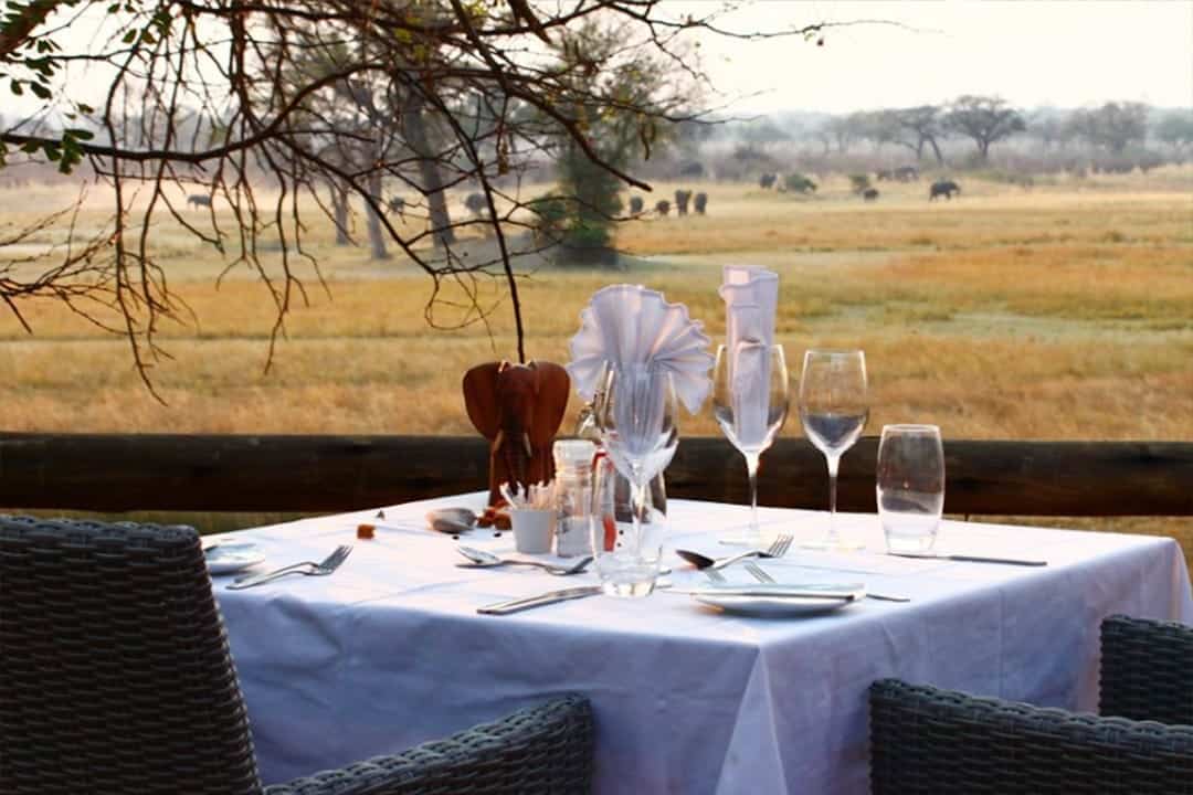 Nambwa Tented Lodge Dining