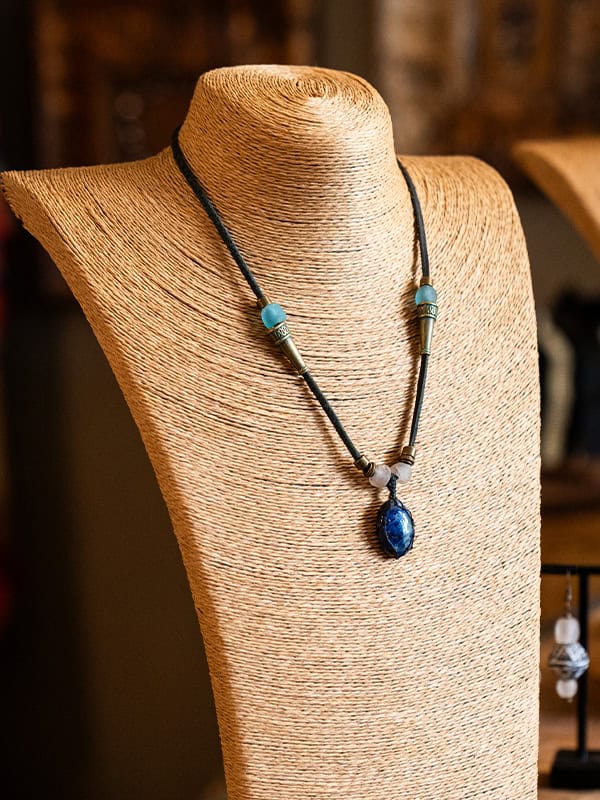 African Monarch Lodges Sijwa Boutique Necklace