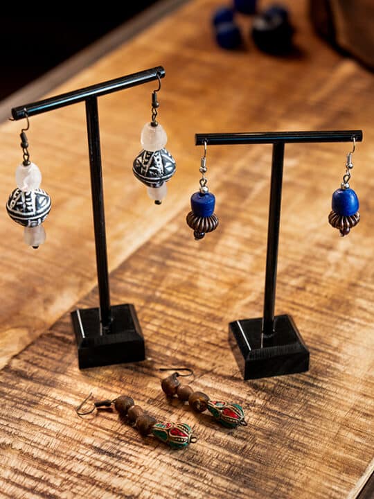 African Monarch Lodges Sijwa Boutique Earrings